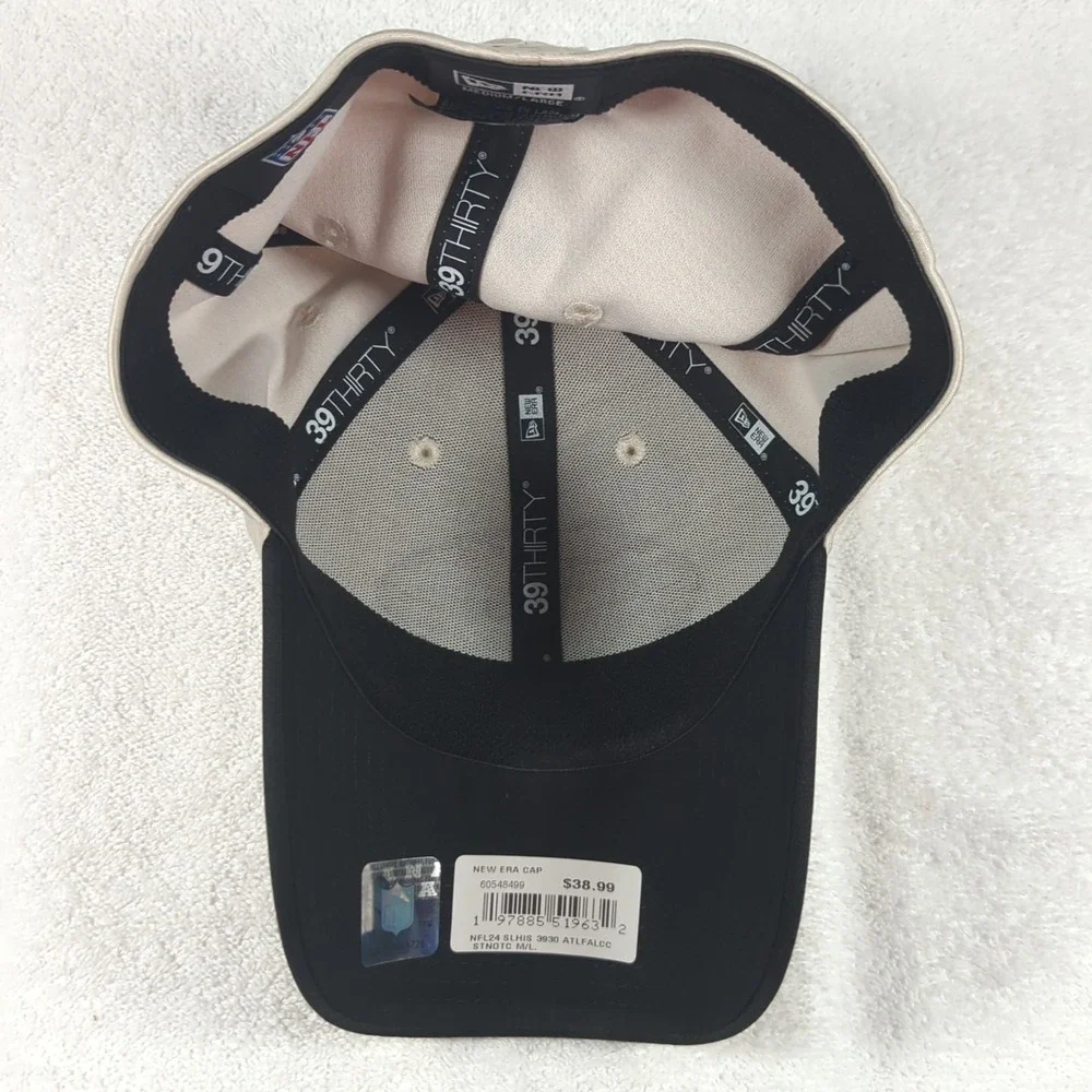 Atlanta Falcons New Era 39THIRTY Sideline Hat Adult M/L Flex Fit Throwback Logo